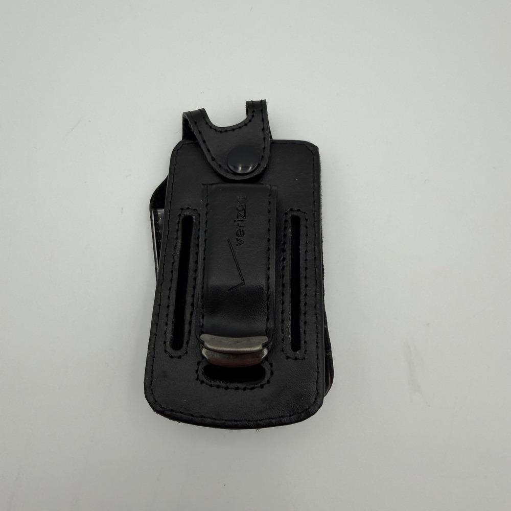 Verizon LG Black Leather Case Fits W755